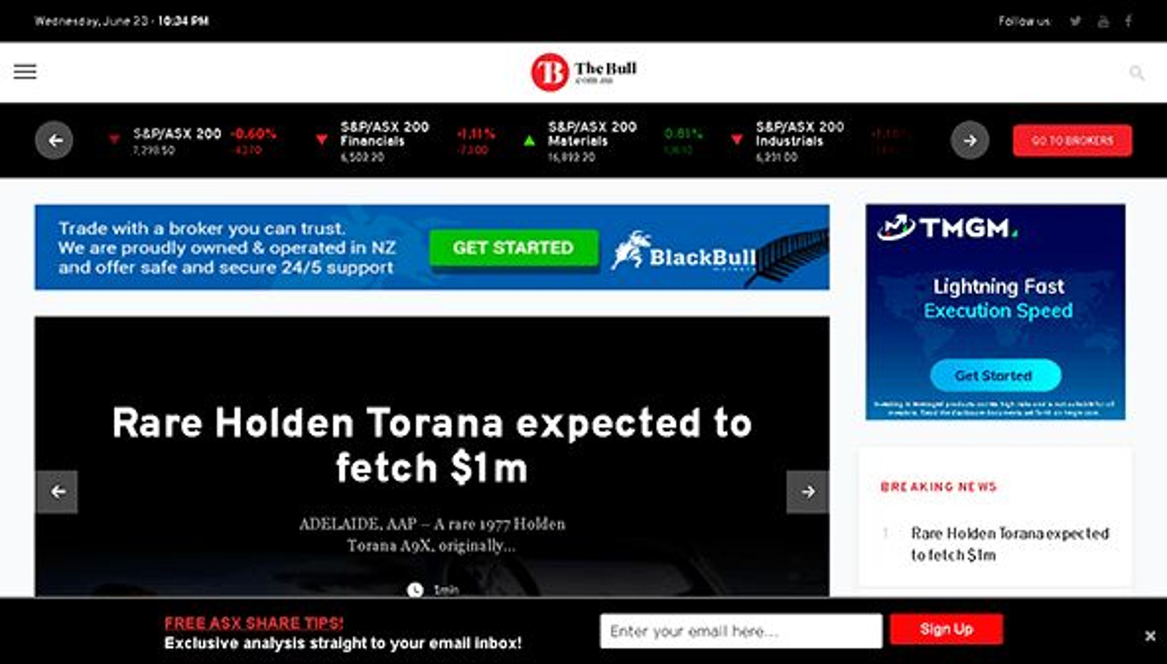 Бык (thebull.com.au)