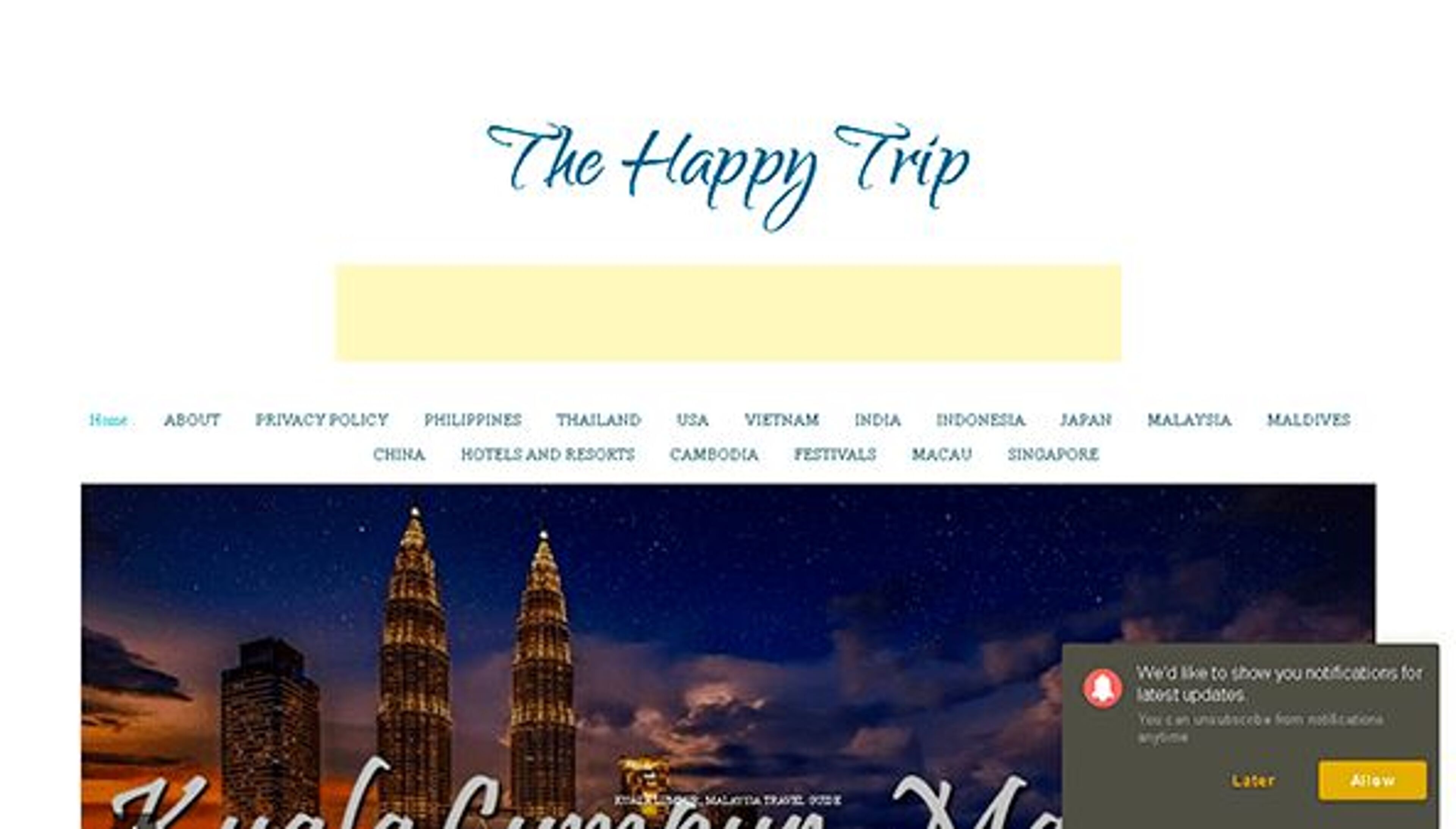 Счастливое путешествие (thehappytrip.com)