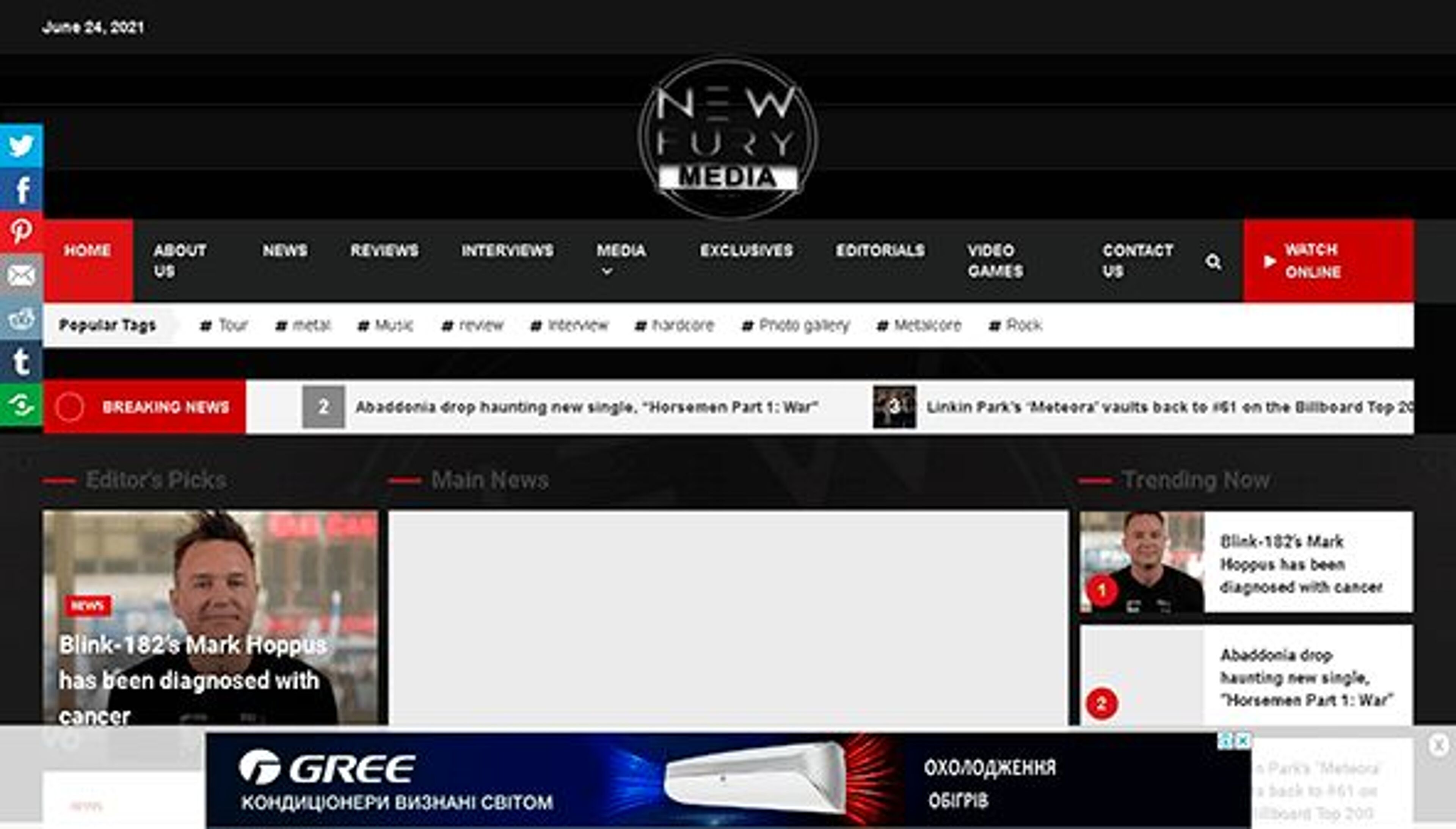 A Nova Fúria (thenewfury.com)