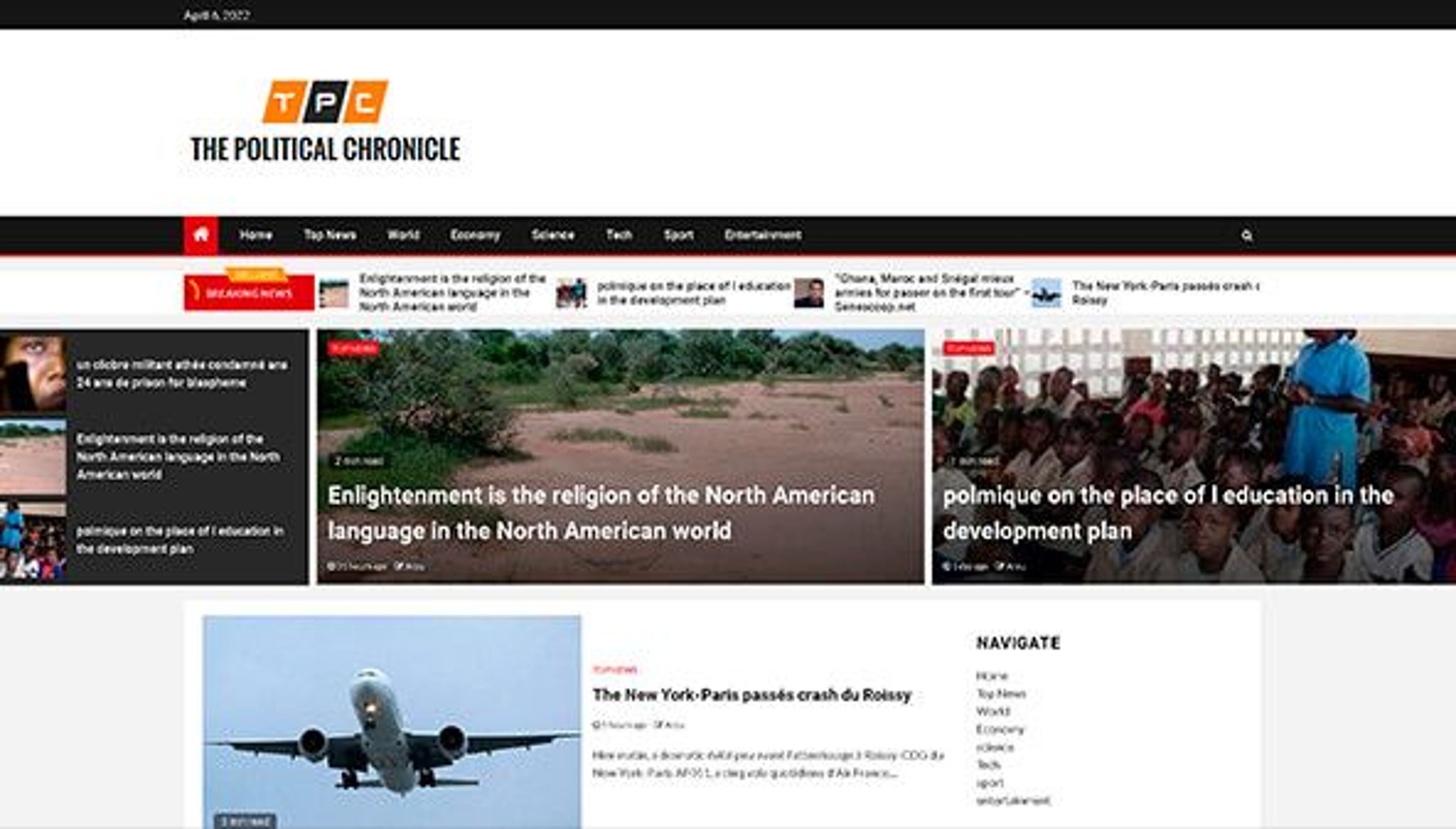 A crónica política (thepoliticalchronicle.com)