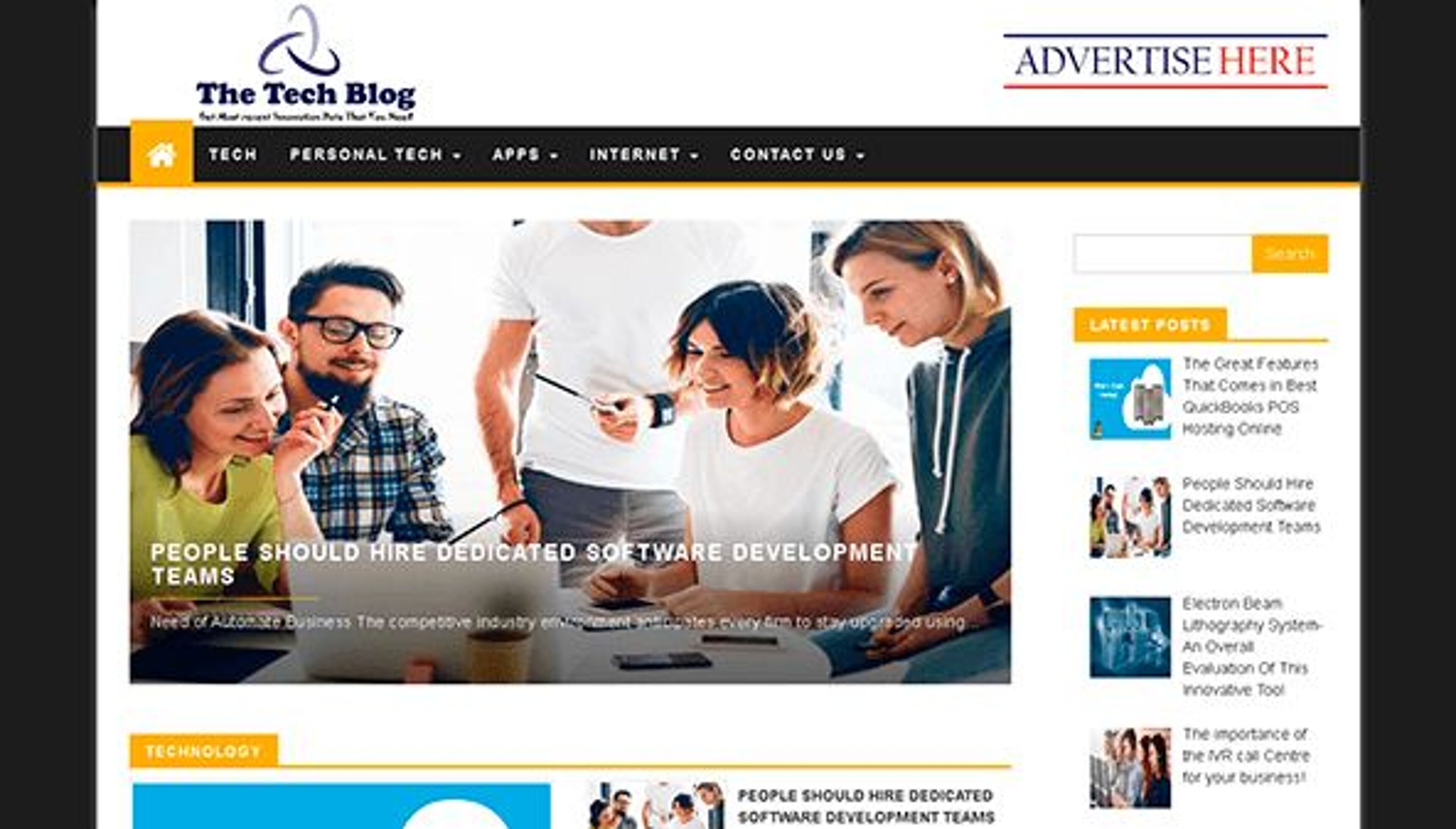 Technikos dienoraštis (thetechblog.net)