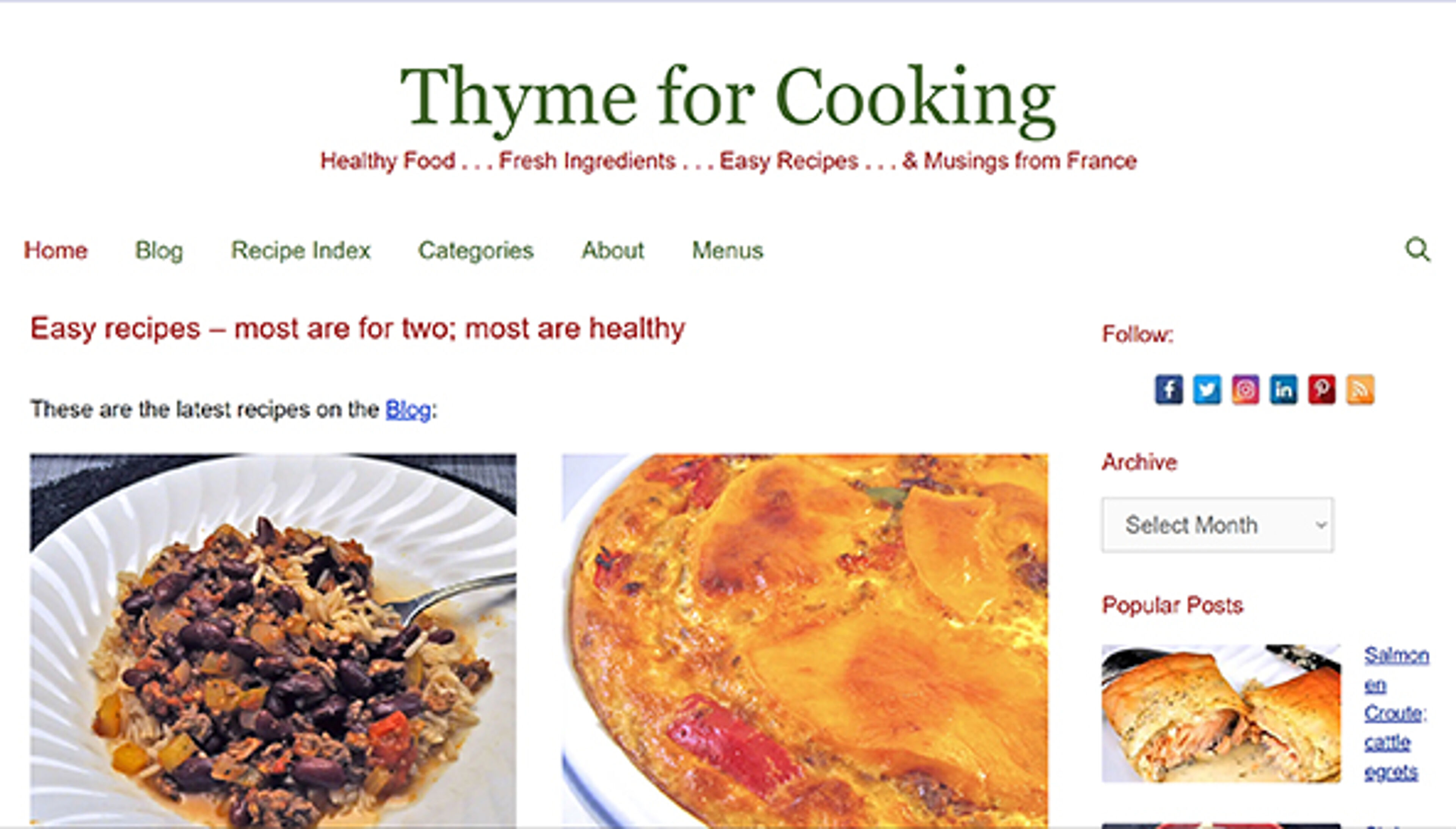 Kakukkfű a főzéshez (thymeforcookingblog.com)