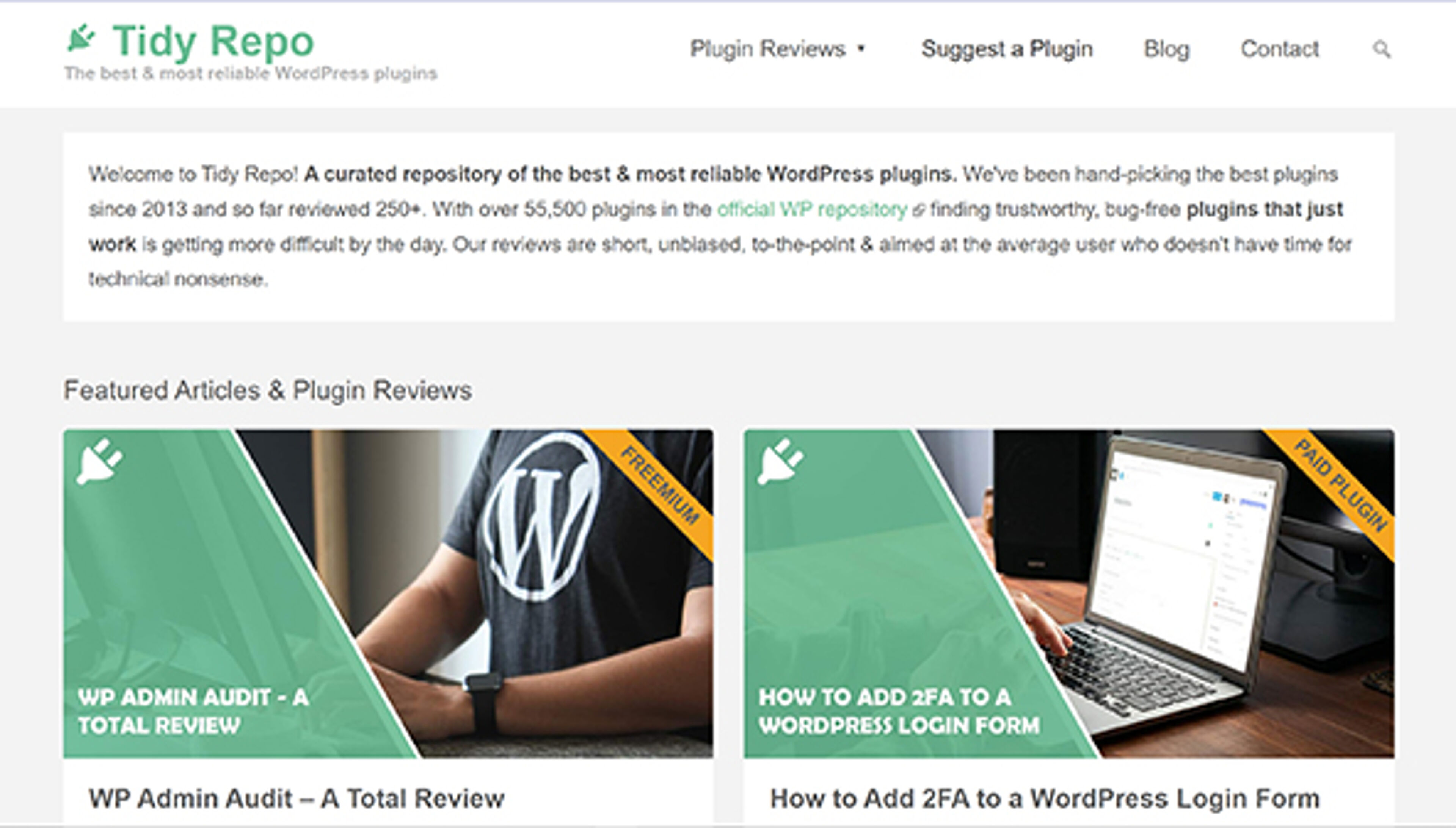 Tidyrepo (tidyrepo.com)