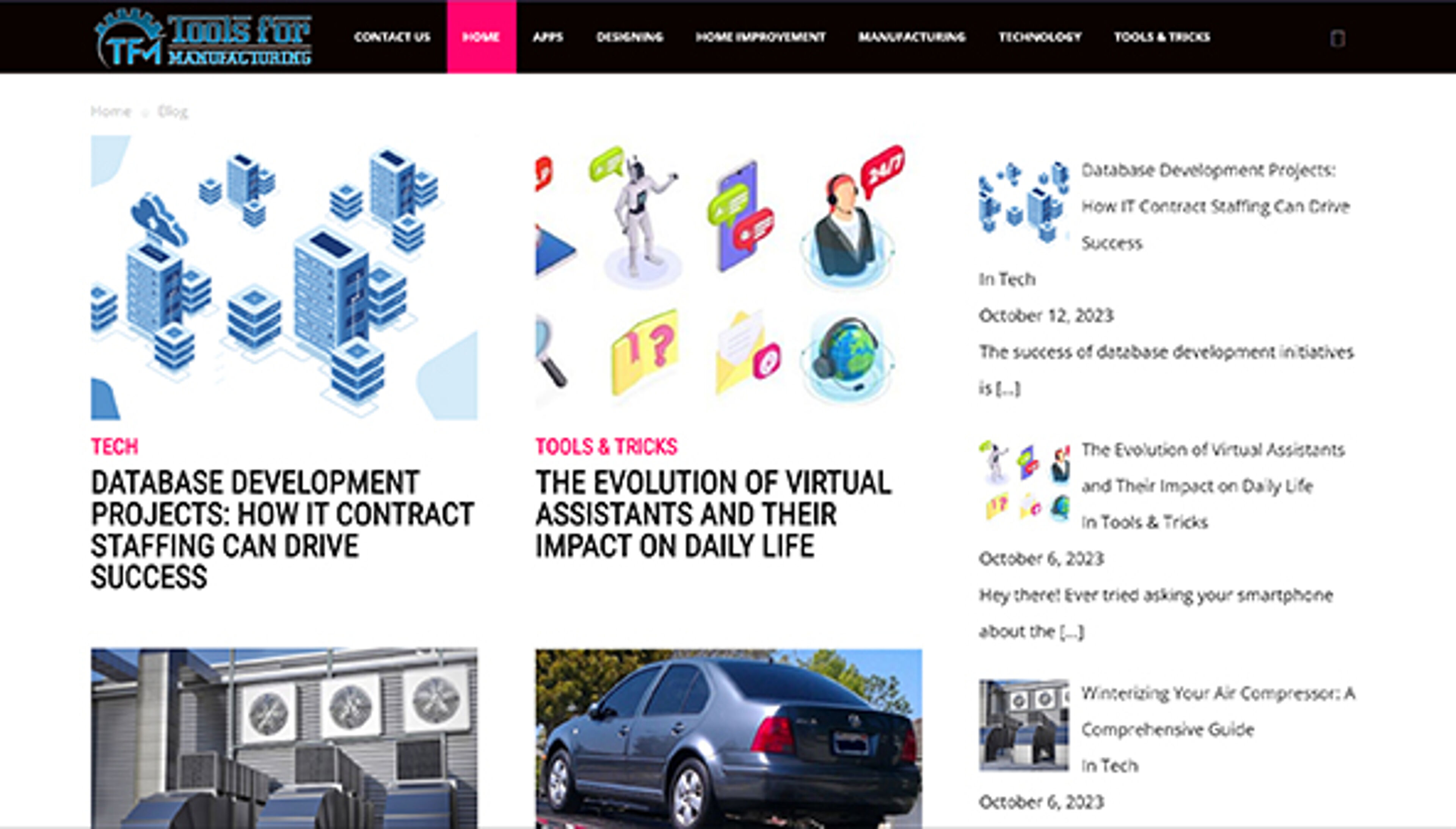 Инструменты для производства (toolsformanufacturing.com)