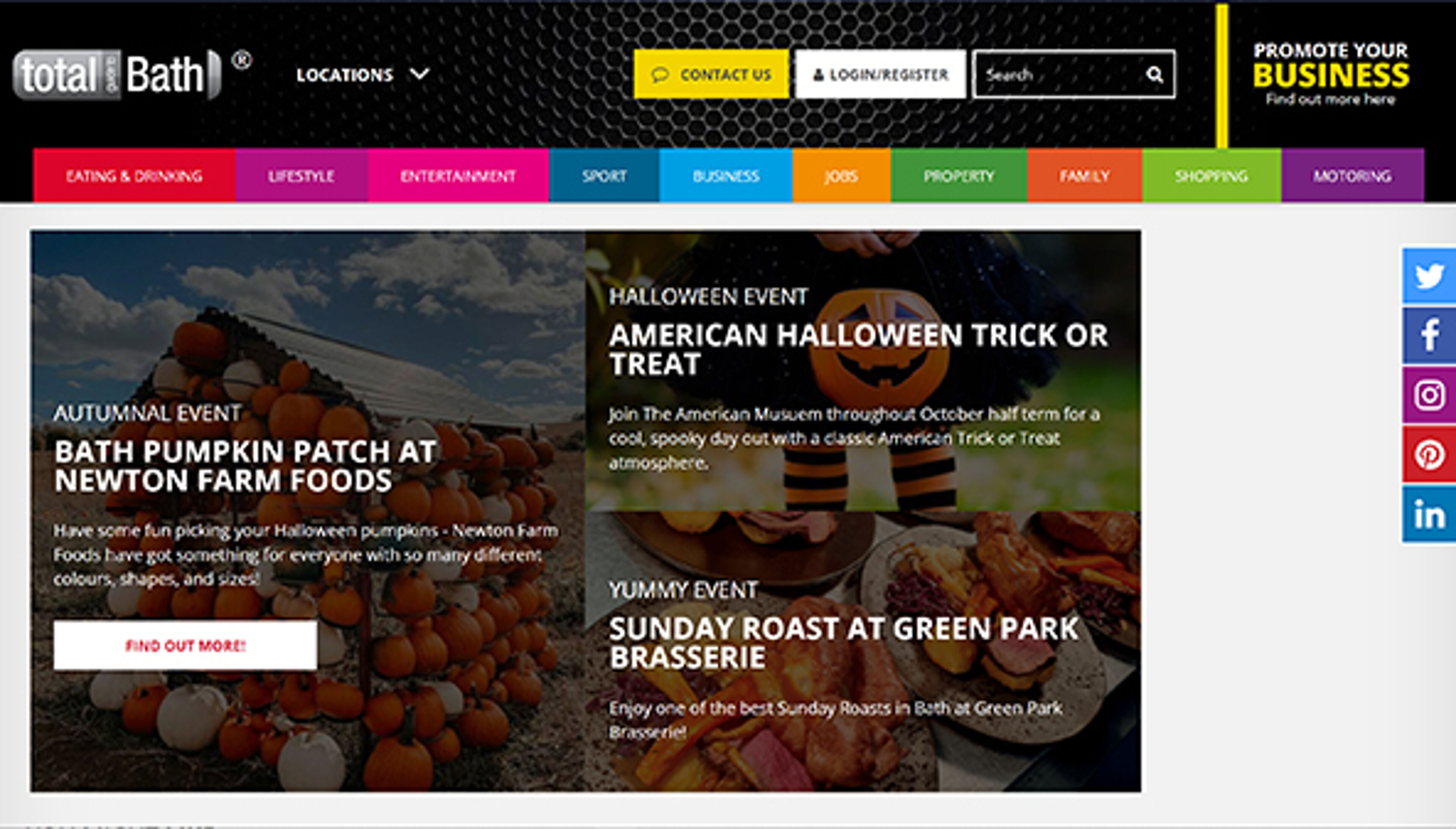 Полный путеводитель по Бату (totalguidetobath.com)