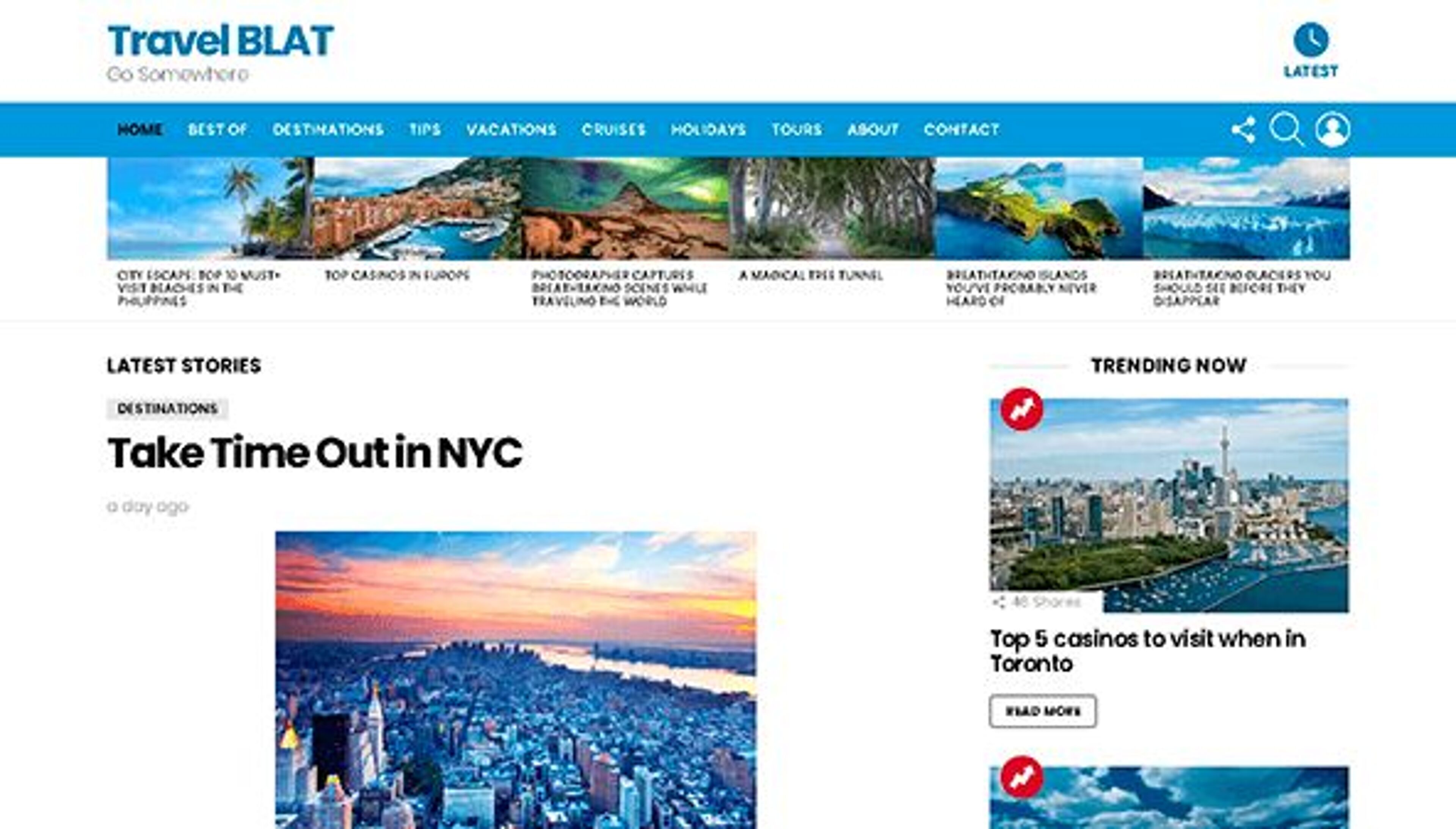 Matkailu blat (travelblat.com)