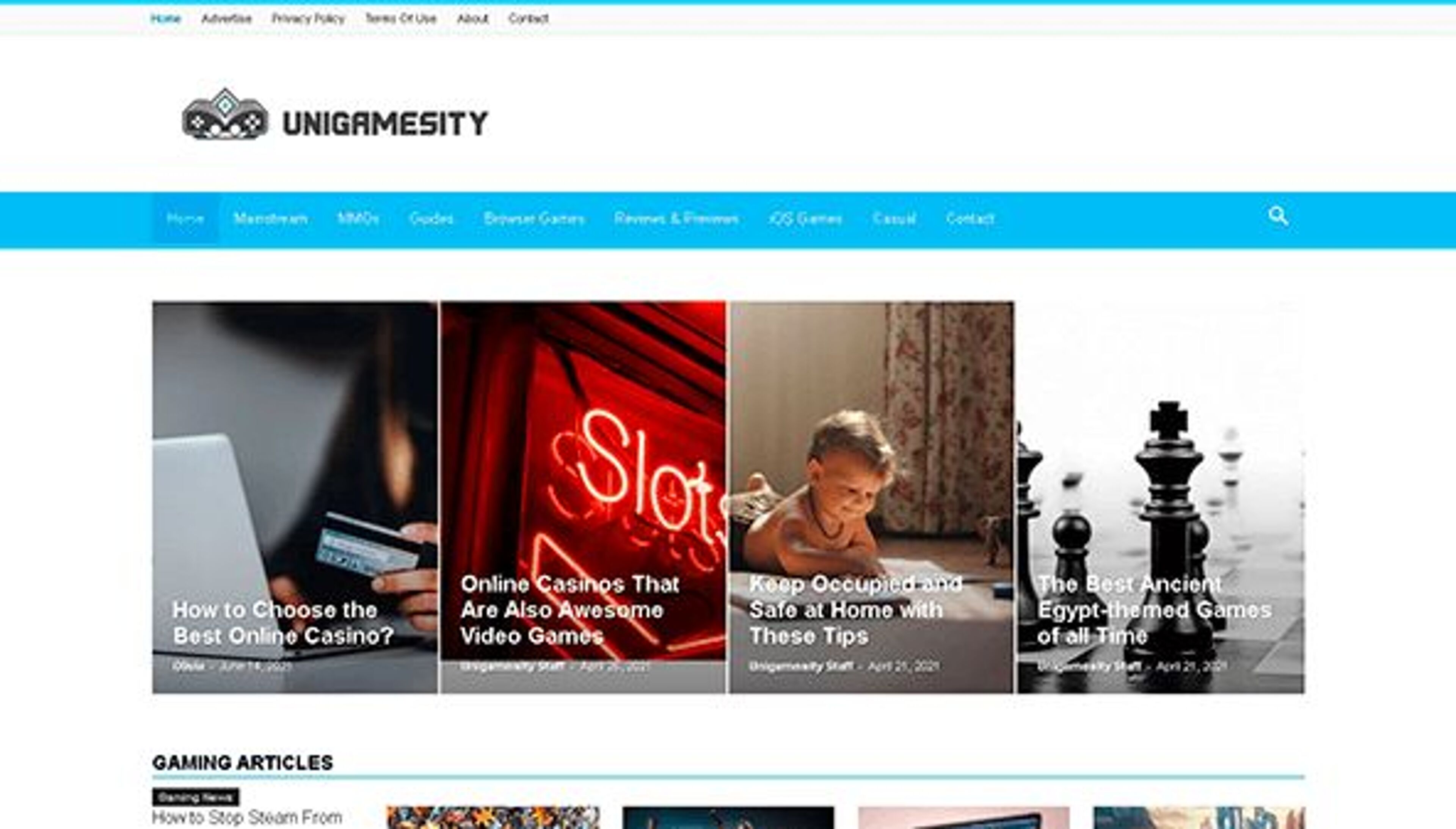 Единый игровой город (unigamesity.com)