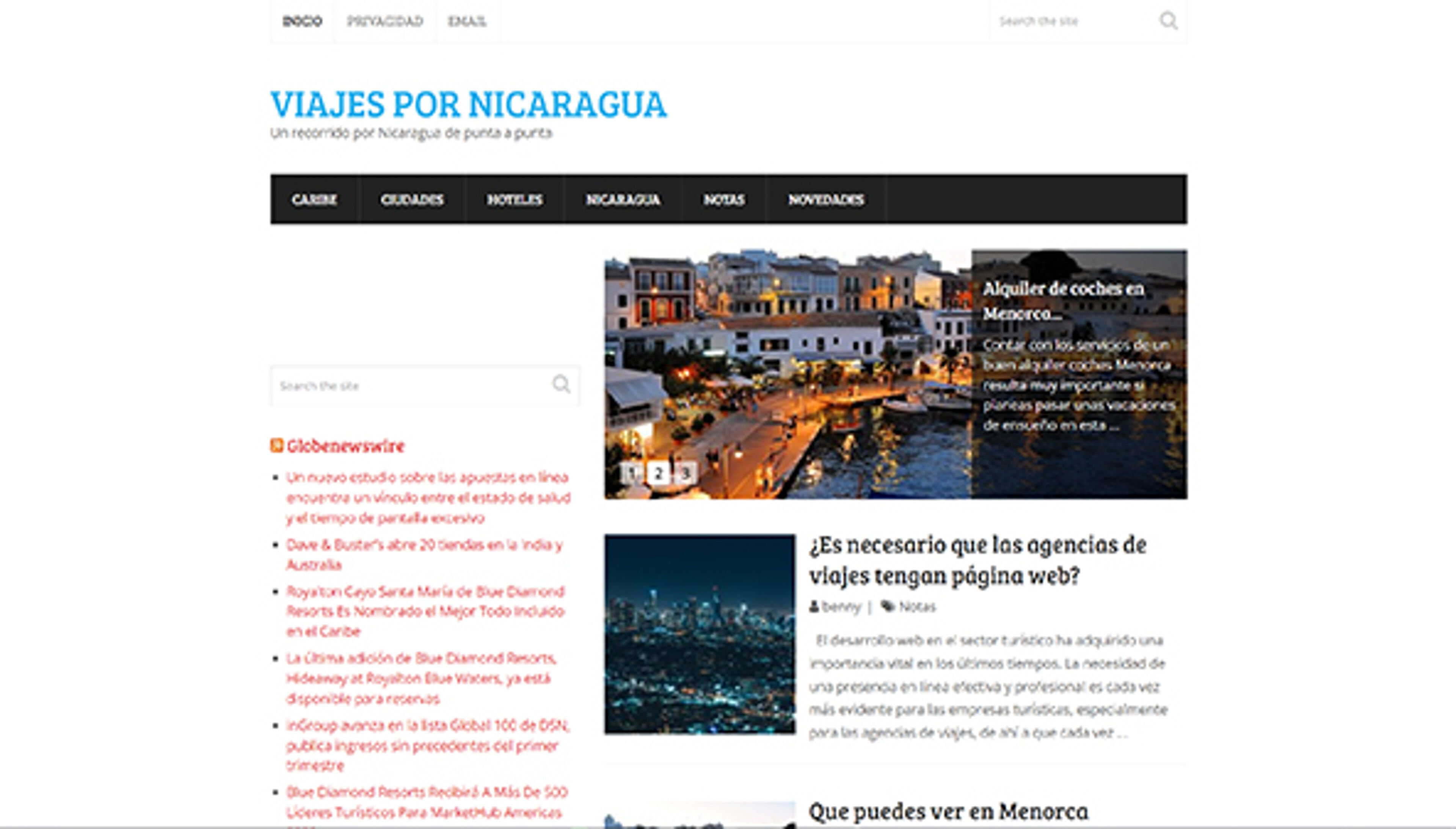 viajespornicaragua.com