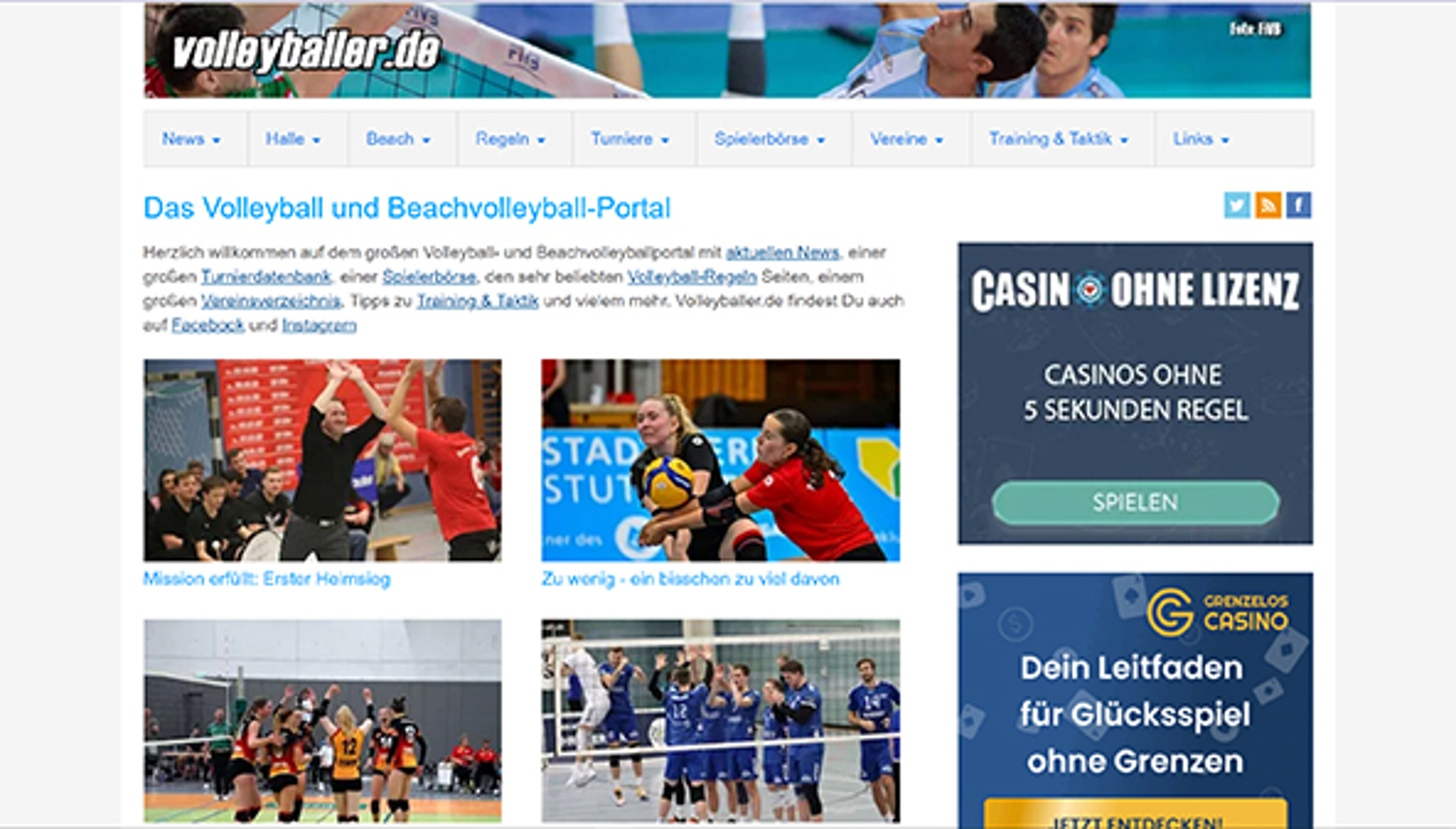 Giocatori di pallavolo (volleyballer.de)