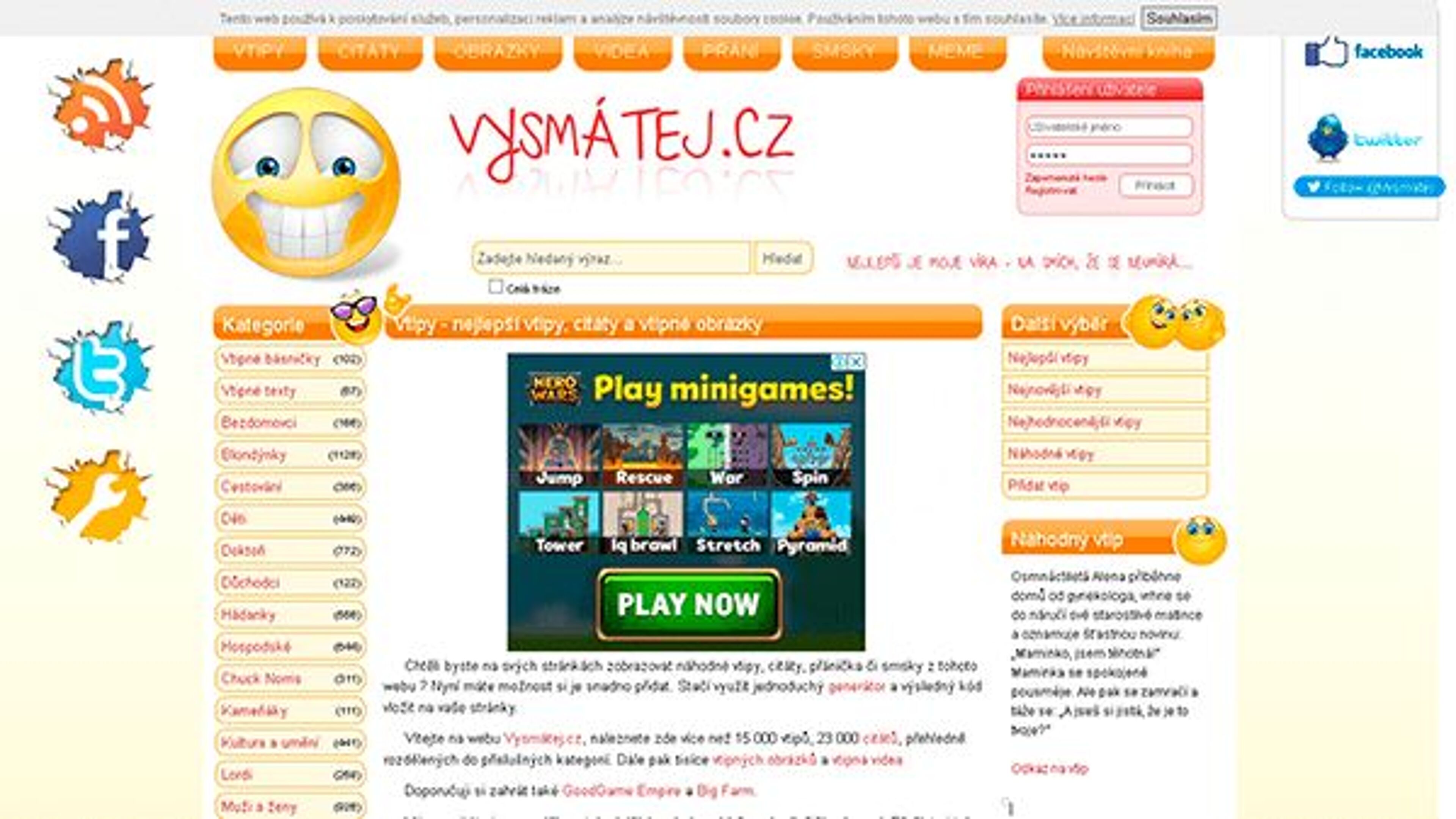 Nevetés (vysmatej.cz)