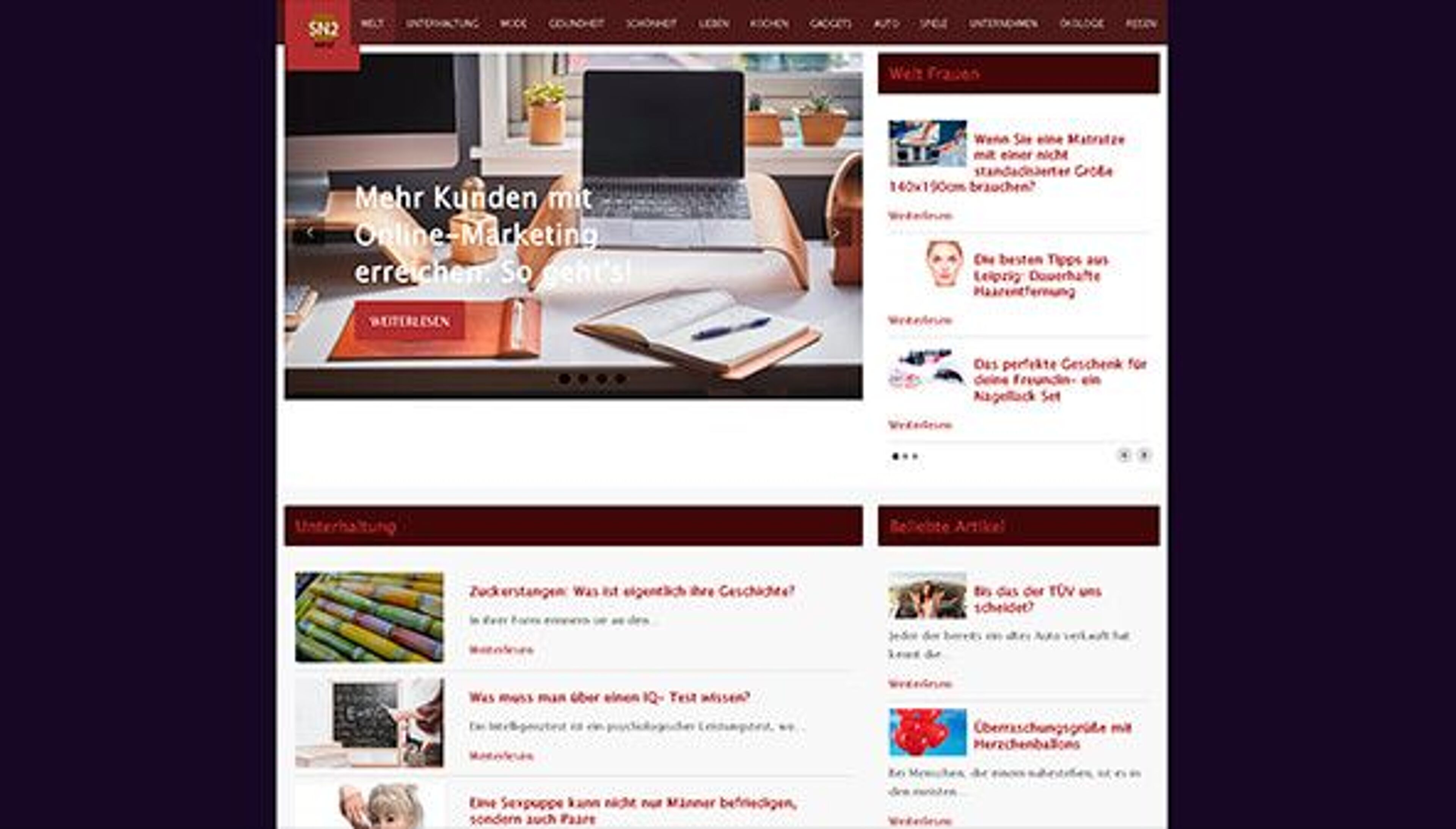 Sn2world világ (welt.sn2world.com)