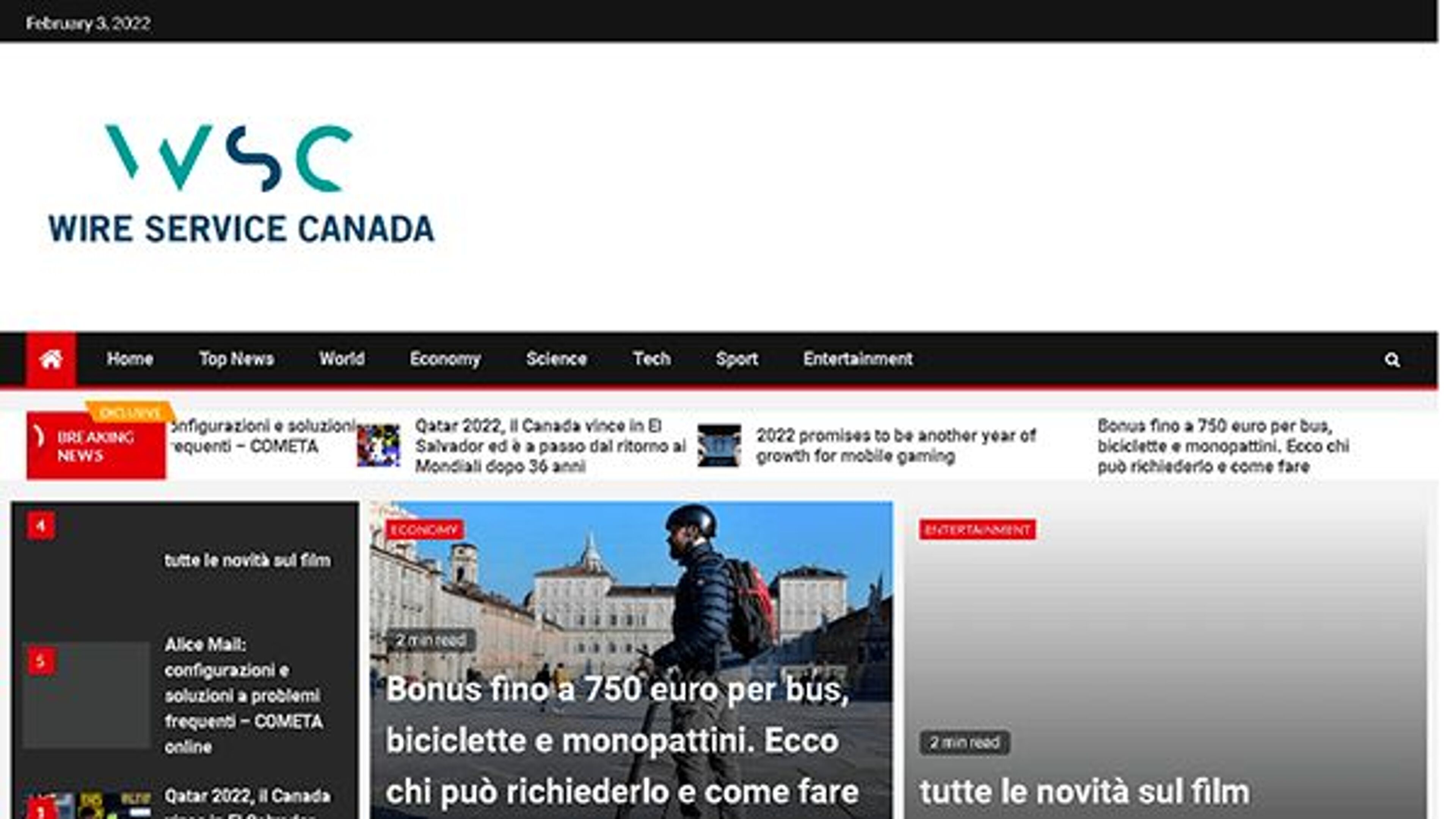 Kanados laidų tarnyba (wireservice.ca)