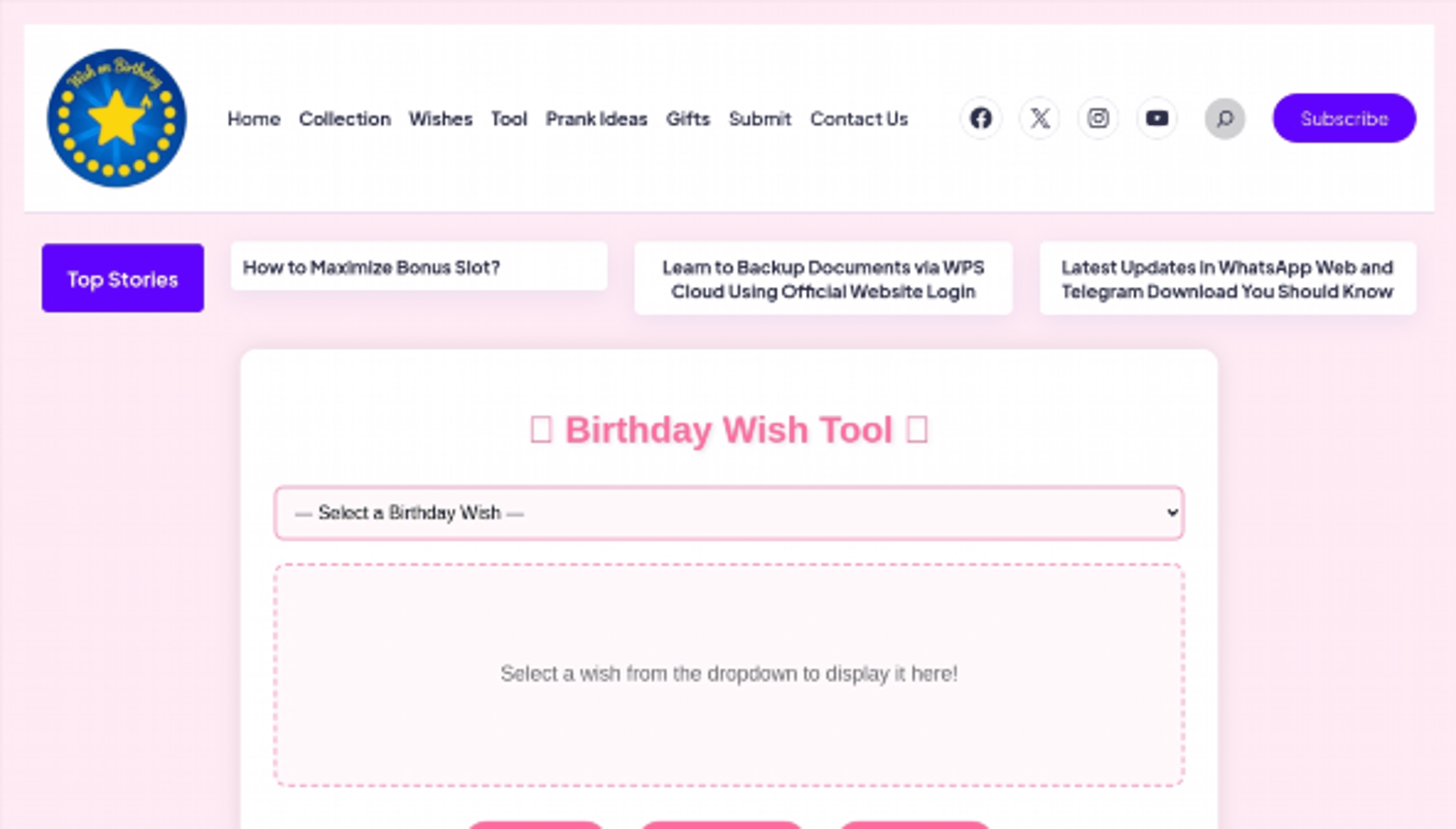 wishonbirthday.com