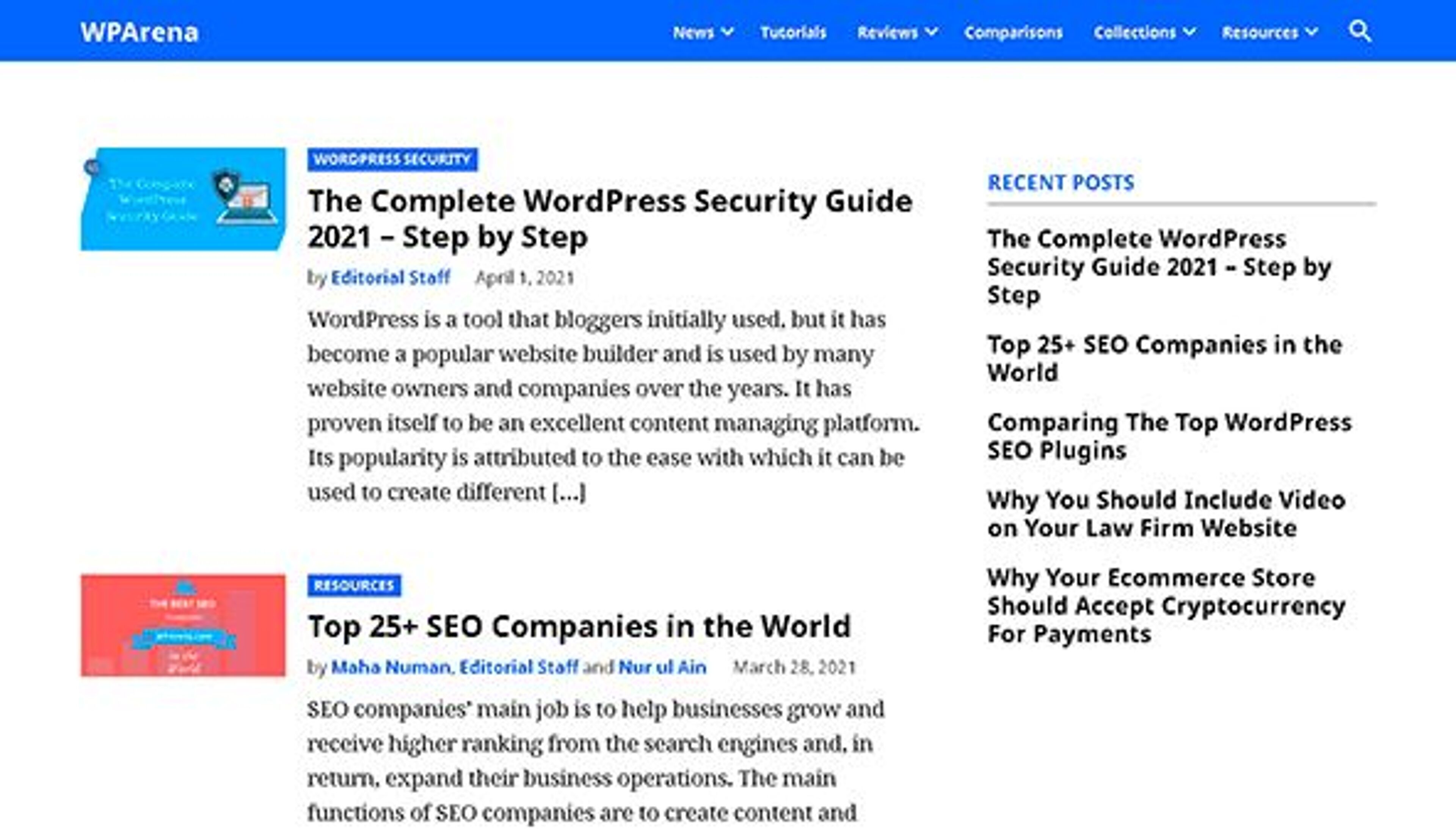 WP арена (wparena.com)