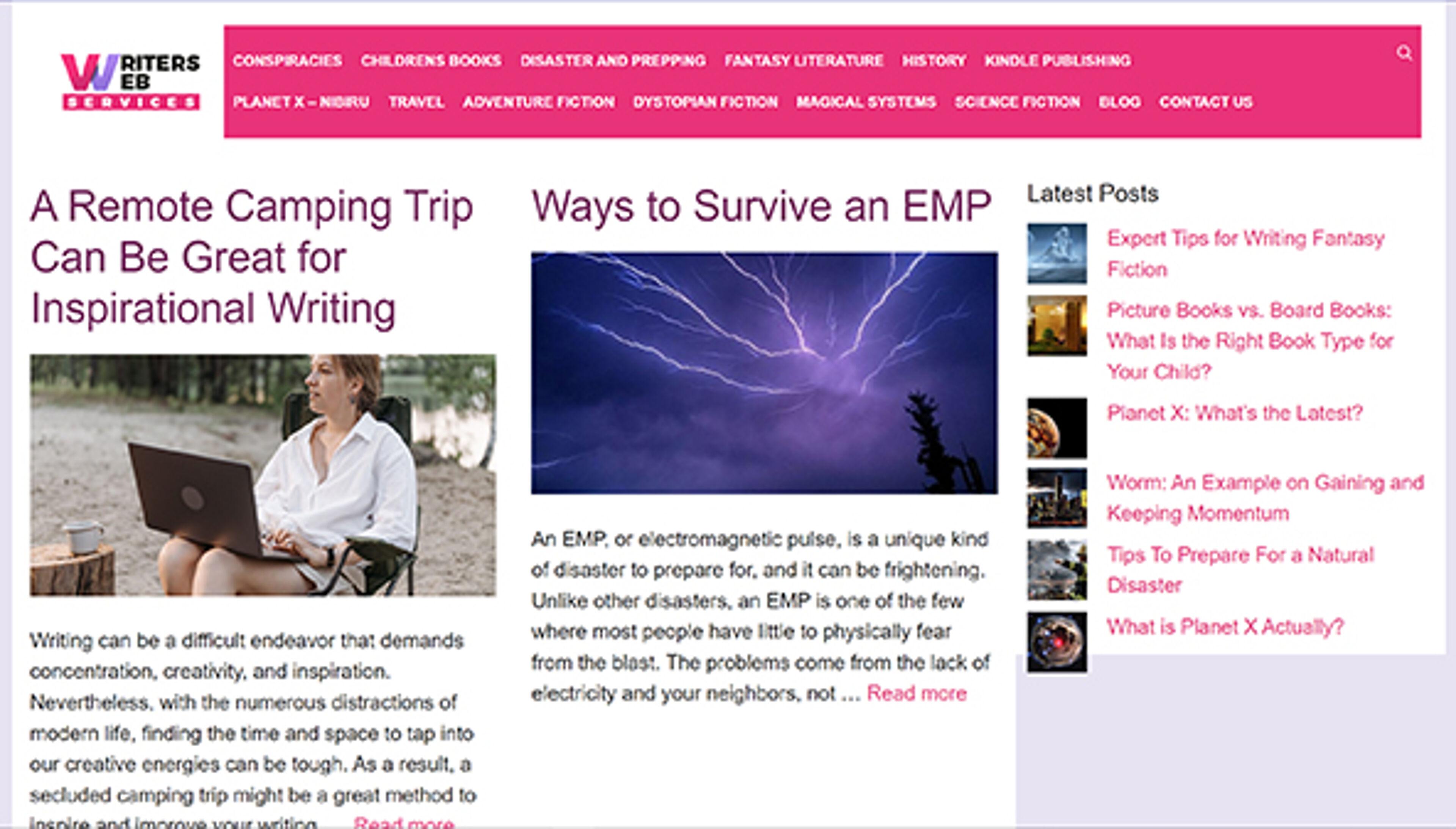 Írók webes szolgáltatásai (writers-web-services.com)