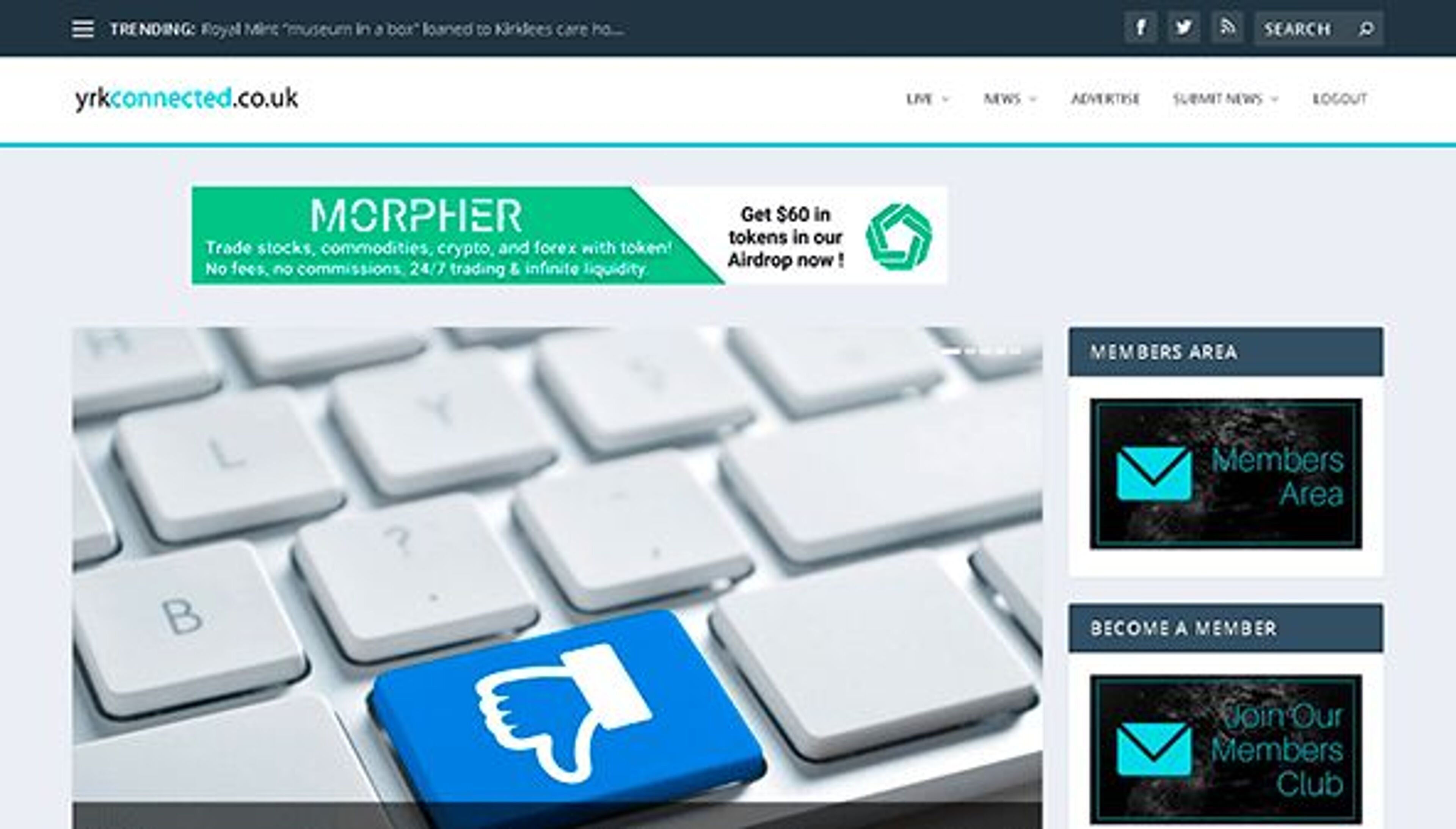 Yorkshire collegato (yrkconnected.co.uk)