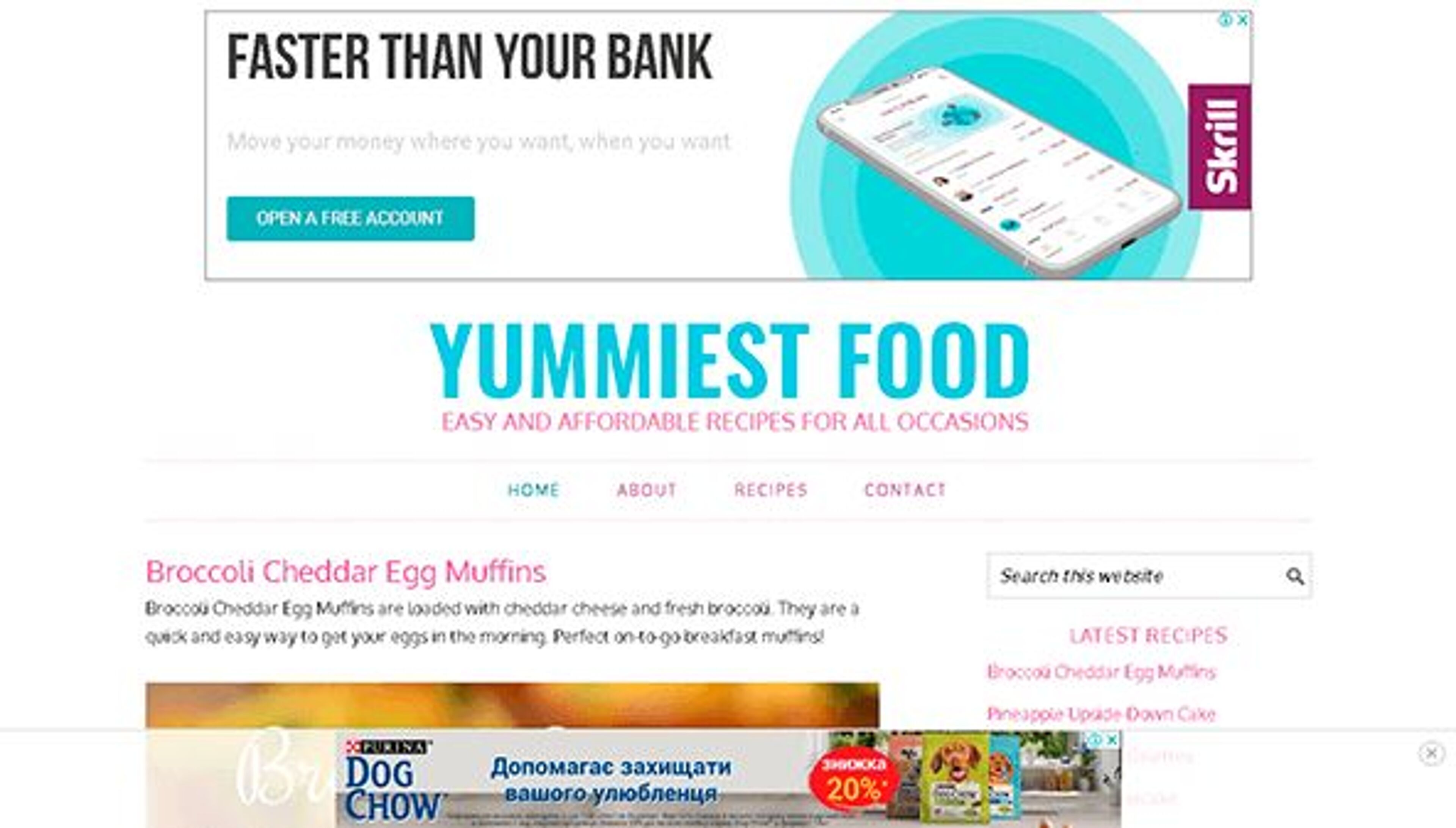 أشهى المأكولات (yummiestfood.com)